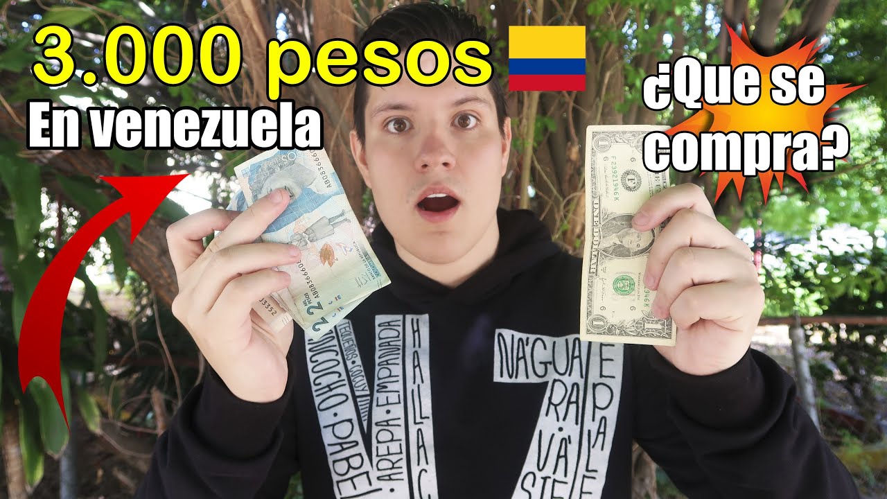 Cuantos son 3000 pesos Colombianos en Bolívares ¿que se