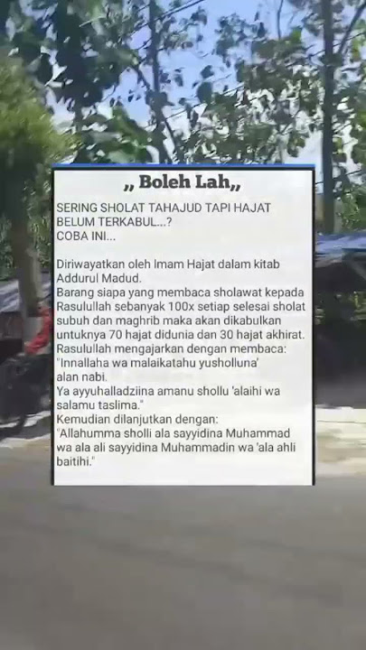 sering sholat Tahajud tapi hajat belum terkabul coba ini#dakwah #islamicbayan #storywa