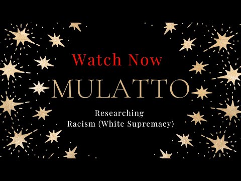 Looking Up The Word Mulatto