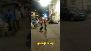 gaon jaate log ll after re-lockdown in Mumbai ll