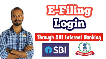 How to Login to e-Filing through SBI Internet Banking | e-Filing | SBI Internet Banking