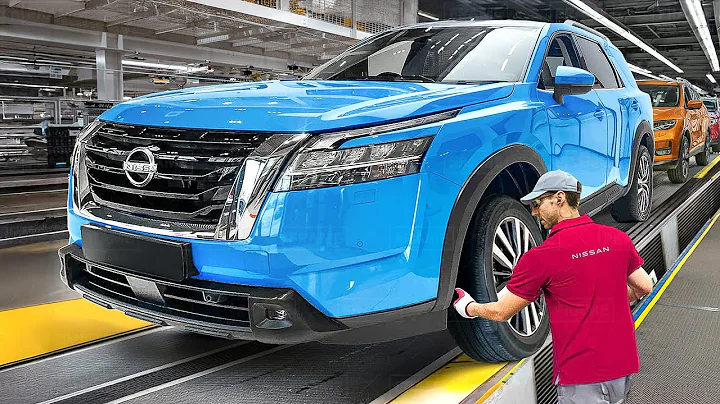 Inside Massive Factory Producing the Brand New Nissan Pathfinder - Production Line