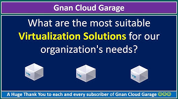 What are the most suitable Virtualization Solutions for our organization