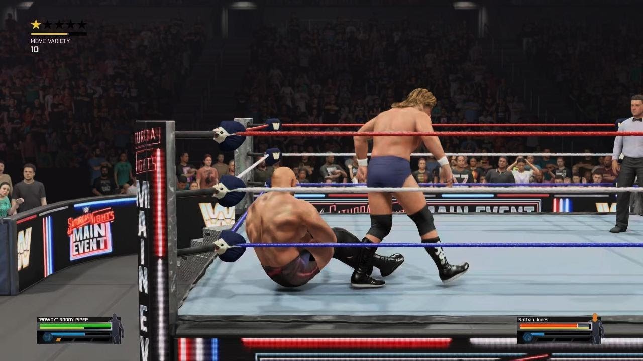 Roddy Piper VS Nathan Jones SNME (WWE2K25 Week Thirty Six Universe Mode )