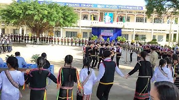 ĐIỆU Nhảy Xoang A Ráp HÒA CÙNG TIẾNG CHIÊNG Của Lớp 7A Trường PTDTNT Sơn Hòa | VĐD SHOA