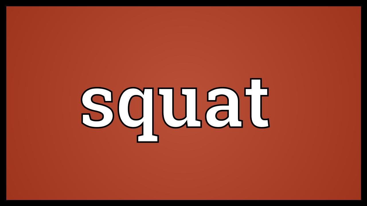 Squat meaning