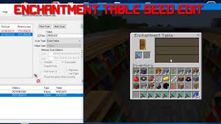 Minecraft Windows 10 Edition Enchantment Seed Editing with Cheat Engine screenshot 3