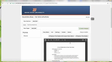 How to upload a .pdf doc into your Digication ePortfolio