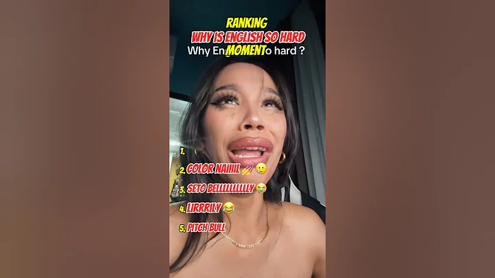 Ranking “why is English so hard” moments #learningenglish