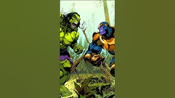 Hulk FINALLY Gets His Revenge On Thanos! #marvel #marvelcomics #hulk #thanos