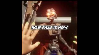 How FNAF Was Then VS Now 😭 #shorts#fnaf#fnafedit#nostalgia#fnafsecuritybreach#comparison#markiplier