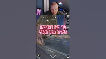 Insane 1v3 To Save The Game 🤯 | Apex Legends