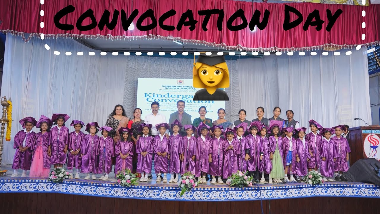 Allus convocation day 👩‍🎓😍എന്റേയും അല്ലുവിന്റെയും പ്രിയപ്പെട്ട ഒരു ദിവസം🤩#vlo#trending#kindergarten 