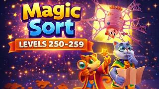 Magic Sort – Levels 250-259 – Walkthrough