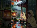 Stone Lantern &amp; Gentle Rain | Relaxing Anime Chill 🍃