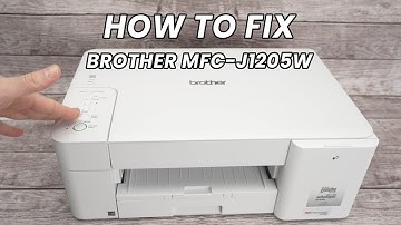 How to Fix Your Brother MFC-J1205w Printer (Wifi problem etc.)