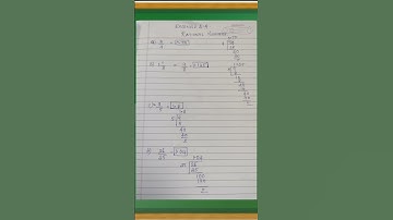 RATIONAL NUMBERS/CLASS -7 SOLUTIONS/Rational numbers to Decimals/Decimals to p/q form