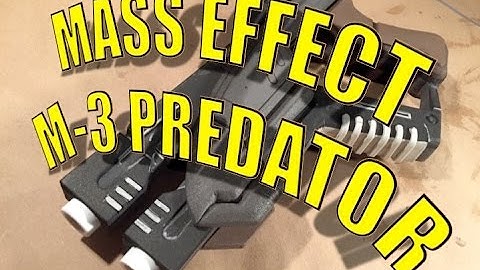 Mass Effect M-3 Predator in EVA Foam