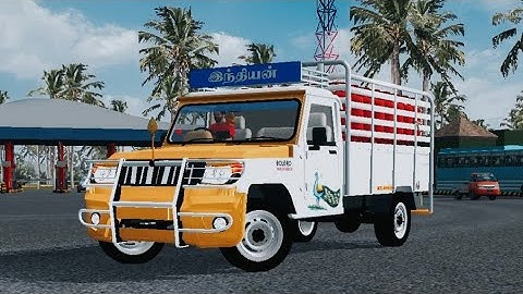 Mahindra Pickup Mod In Bus Simulator Indonesia - Bussid Car Mod - Bussid Bus Mod - Bussid