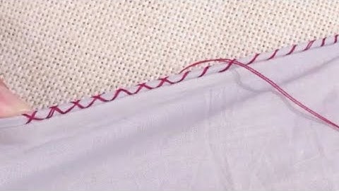 Hand embroidery | How to do pico without machine | pico stitches by hand