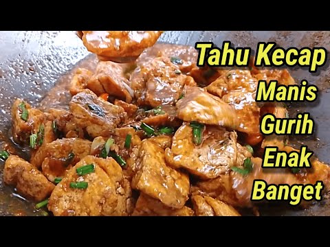 Tumis Tahu Putih Kecap
