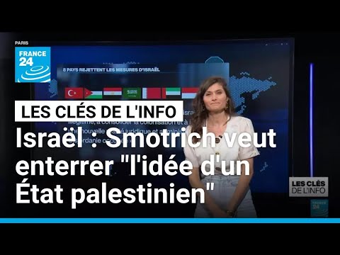 Isra&euml;l : Smotrich veut enterrer "l'id&eacute;e d'un &Eacute;tat palestinien" &bull; FRANCE 24

Les critiques contre Isra&euml;l se multiplient &agrave; l'international apr&egrave;s les annonces de mesures renfor&ccedil;ant consid&eacute;rablement son contr&ocirc;le sur la Cisjordanie. Dimanche, le cabinet de s&eacute;curit&eacute; isra&eacute;lien a &eacute;tendu ses pr&eacute;rogatives notamment dans les zones A et B, enterrant un peu plus les accords d'Oslo.

#Isra&euml;l #Smotrich #veut #enterrer #lid&eacute;e