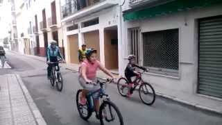 Vallada volta en Bici 9 D'Octubre.