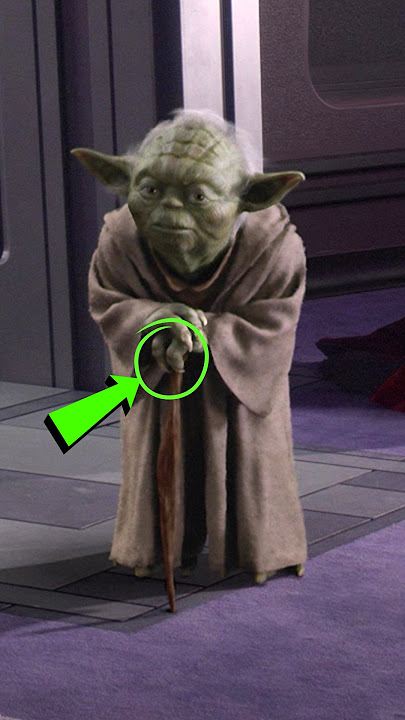 Why Does Yoda Use a Cane?
