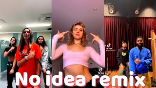 No idea remix| TikTok  dance compilation videos 2022 Resimi