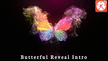 Butterfly 🦋 reveal intro tutorial🔥 || kinemaster tutorial || KB Editing zone