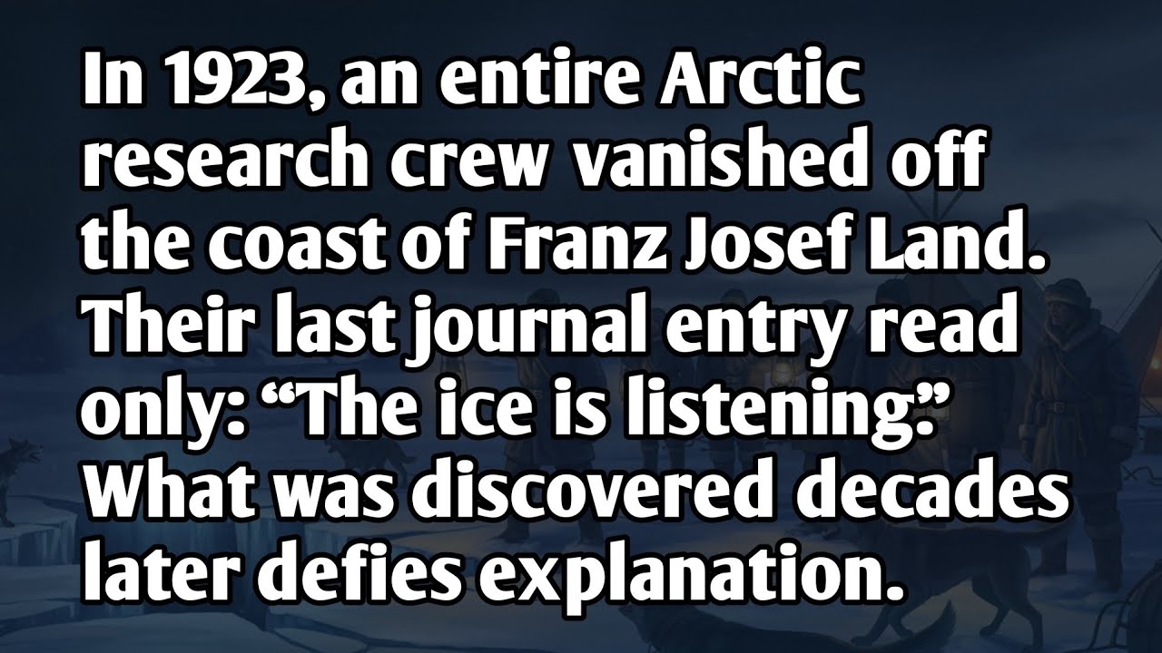 The 1923 Arctic Expedition That Vanished Without a Trace