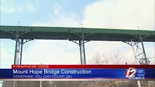 Mount Hope Bridge Construction Underway