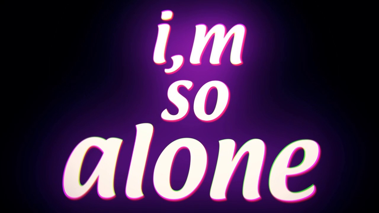 Tipografia/Lyrics (Marshmello - Alone) - YouTube