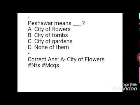 Latest Solved General Knowledge Mcqs Questions With Answers Job Tests NTS BTS PTS PPSC FPSC CSS PMS