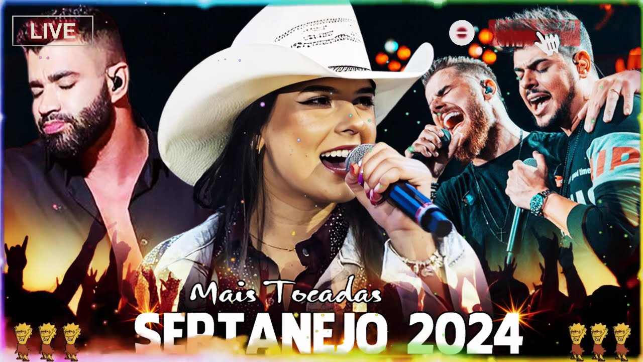 SERTANEJO 2024  TOP 100 Musicas Sertanejas Mais Tocadas  As Melhores Musicas Sertanejas 2024 HD