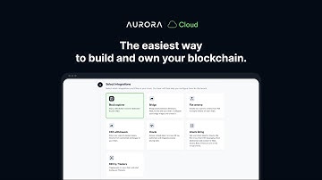Aurora Cloud Console - Your Chain, Your rules. One-click away
