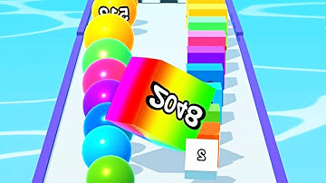 Ball Run 2048 Merge Number ! MAX LEVELS Gameplay Walkthrough New Update Part 121 android, ios