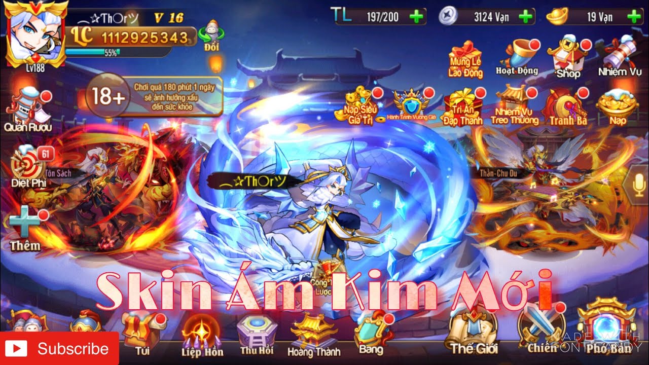 casino mate mobile OMG 3Q | Nạp 28 Triệu VNĐ Hốt Skin Ám Kim Mới - TOP 1 S233 Siêu Bá Vs 2 Thần Thú Kim Cực Gắt