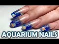 AQUARIUM NAILS!!! (Acrylic)