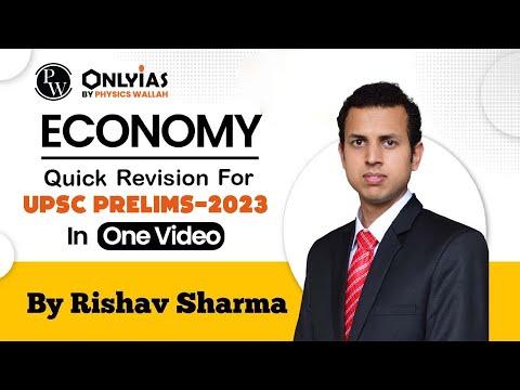 Quick Revision of ECONOMY in 2.5 Hours | Last Minute Revision | UPSC Prelims 2023 | OnlyIAS