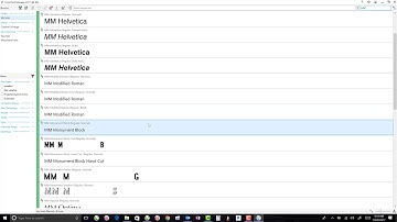 Filtering fonts with Corel Font Manager