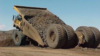 10 Extreme Dangerous Idiots Dump Truck Operator Skill  Biggest Heavy Equipment Machines Working