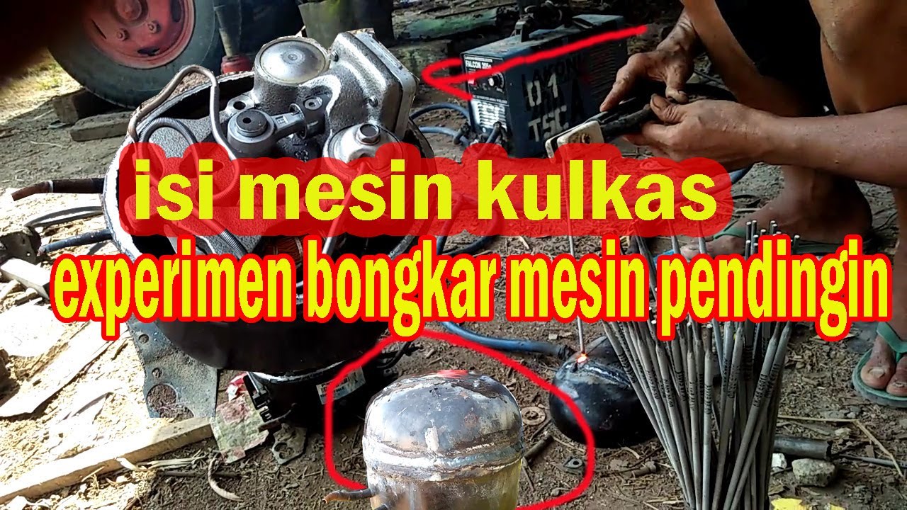 Cara memperbaiki mesin kulkas mati.. YouTube