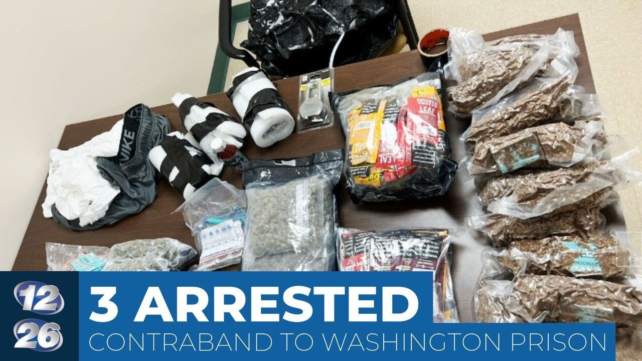 3 arrested for attempting to fly in prison contraband with drones - YouTube