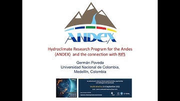 Hydroclimate Research Program for the Andes (ANDEX) and the connection with RIfS
