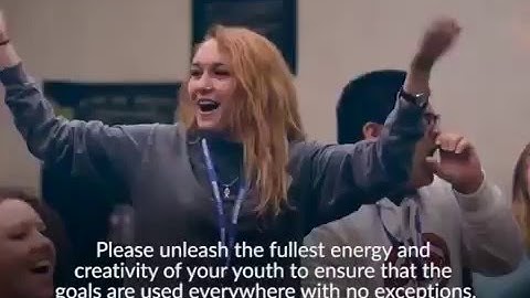 A Message from David Nabarro for the launch of the Youth for Global Goals Campaign