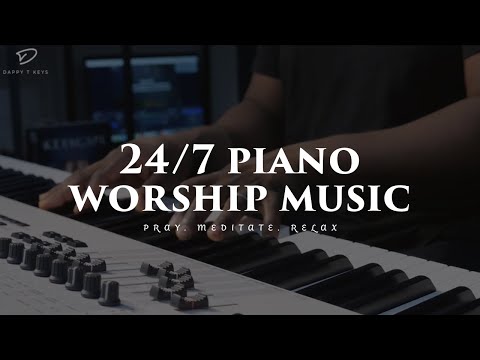 24/7 Christian Piano Worship Instrumental | Quiet Time With God