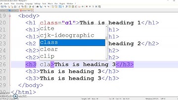 CSS Style Selectors: Tag, id  and class