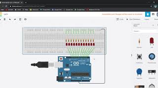 LED Tutorial 1: How to blink leds in a sequence using Arduino.