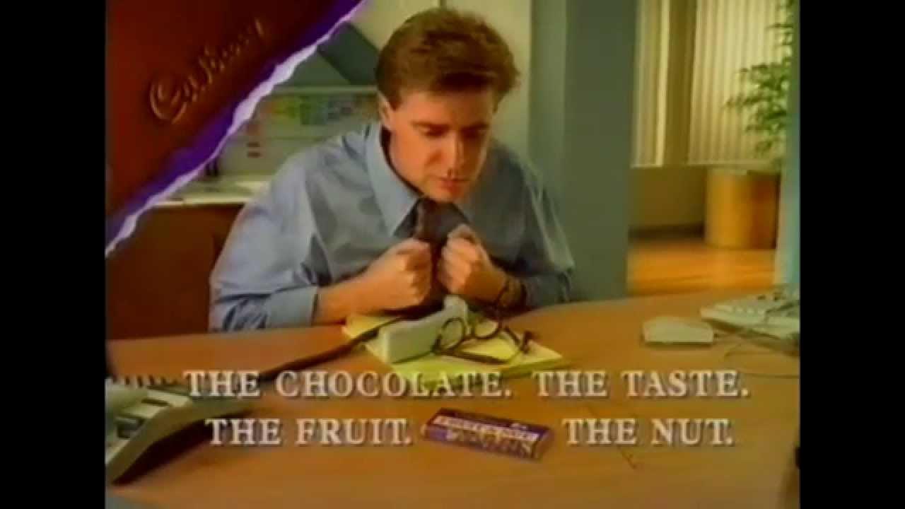 Cadbury Fruit & Nut Case Advert from 1992 YouTube
